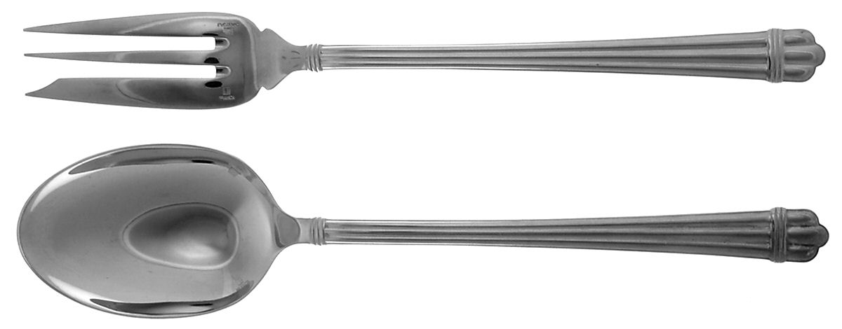 Aria (Silverplate, 1984) Solid Serving Set by Christofle France-1