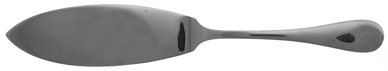 Berry (Stainless) Large Solid Fish Server by Christofle France-1