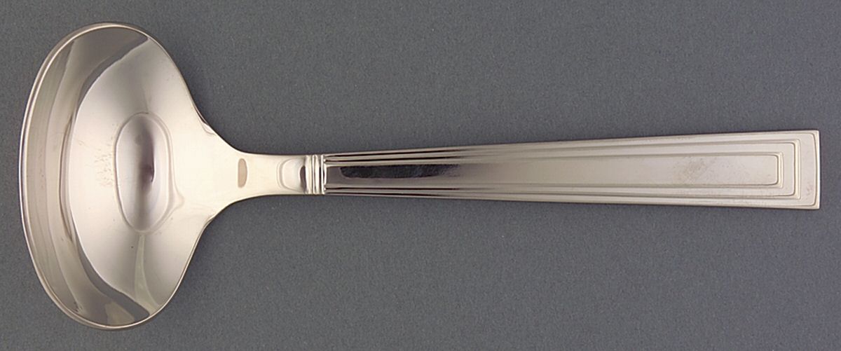 Folio (Stainless) Solid Gravy Ladle by Christofle France-1
