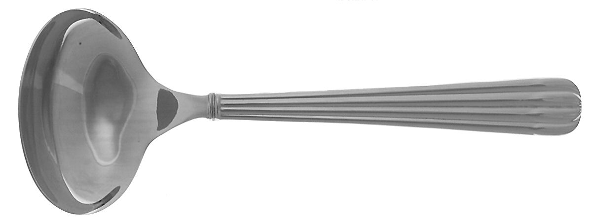 Laguna (Stainless) Solid Gravy Ladle by Christofle France-1