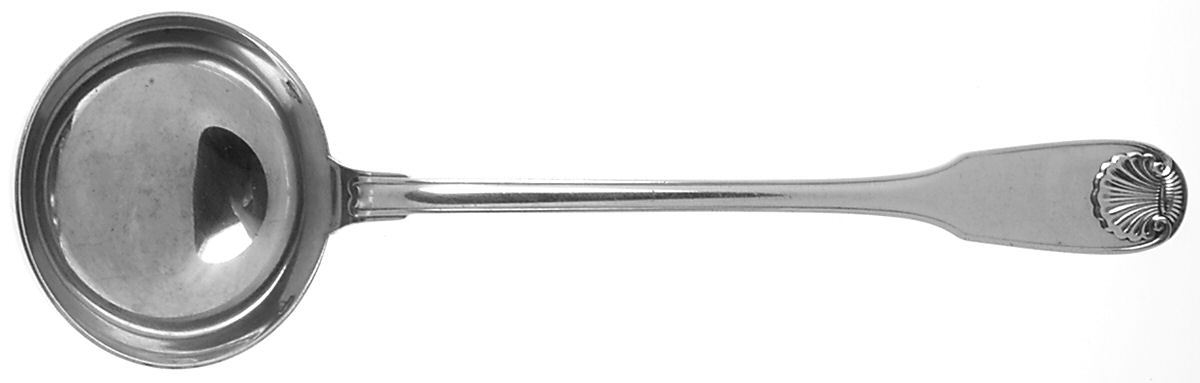 Vendome-Arcantia (Silverplate) Large Solid Soup Ladle by Christofle France-1