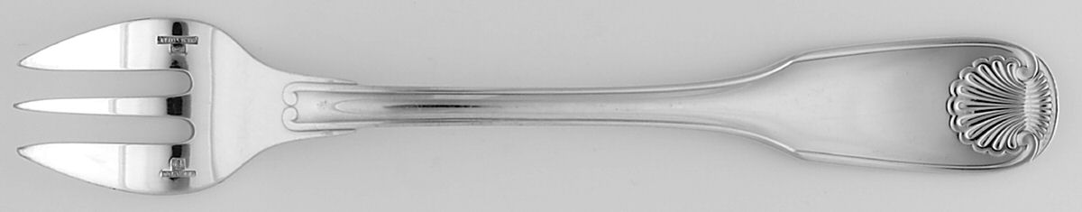 Vendome-Arcantia (Silverplate) Cocktail/Seafood Fork by Christofle France-1