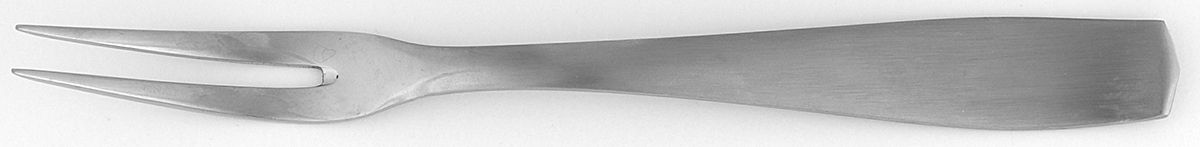 2716 (STAINLESS) Small 2-Tine Cold Meat Serving Fork by C Hugo Pott-1