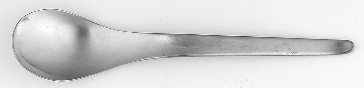 Medal (Stainless) Teaspoon by C Hugo Pott-1
