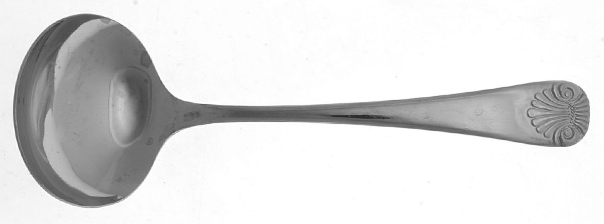CLF23 (STAINLESS) Solid Gravy Ladle by The Cellar(Flatware)-1