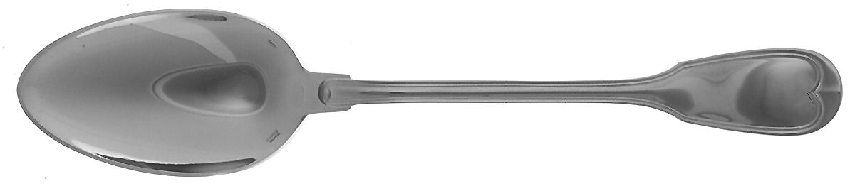 Filets (Stainless) Solid Serving Spoon by Chambly-1