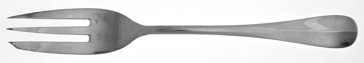 Baguette (Silverplate) Solid Serving Fork by Chambly-1