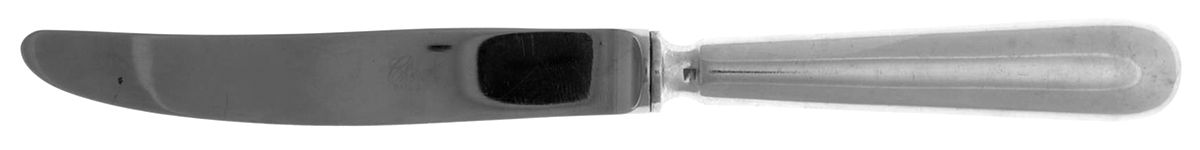 Baguette (Silverplate) Dessert Knife with Stainless Blade by Chambly-1