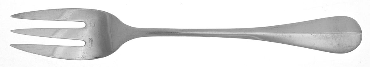 Baguette (Silverplate) Individual Solid Fish Fork by Chambly-1