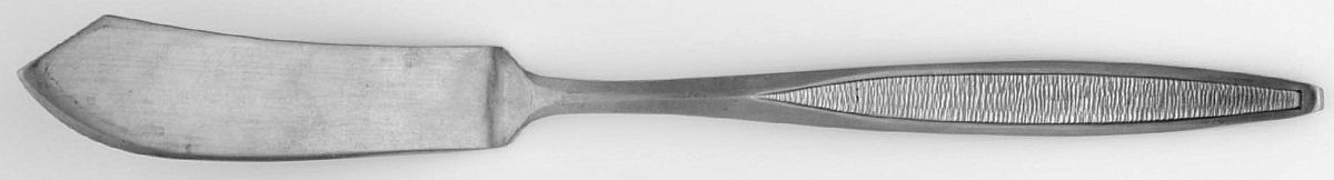 CUD3 (Stainless) Flat Handle Master Butter Knife by Custom Design-1