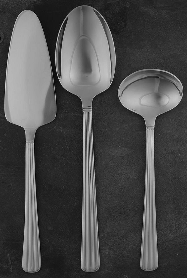 Athena (Stainless) 3 Piece Completer Set by Cutipol-1