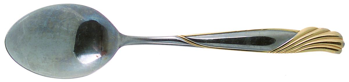 Gold Florentine Tablespoon (Serving Spoon) by Cambridge Silver-1