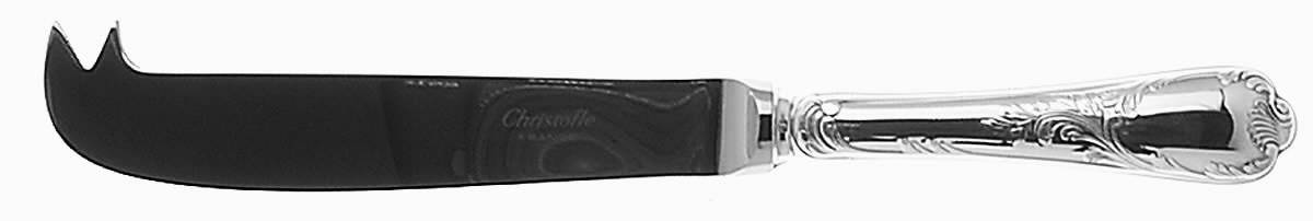 Marly (Silverplate, 1890, Glossy Handle) Solid Cheese Serving Pick by Christofle France-1