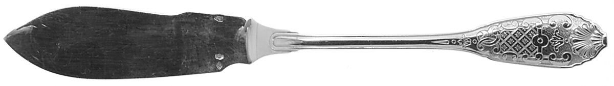 Royal Cisele (Sterling) Flat Handle Butter Spreader by Christofle France-1