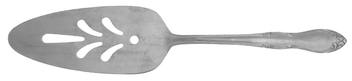CCS12 Pierced All Stainless Pie Server by Castle Court-1
