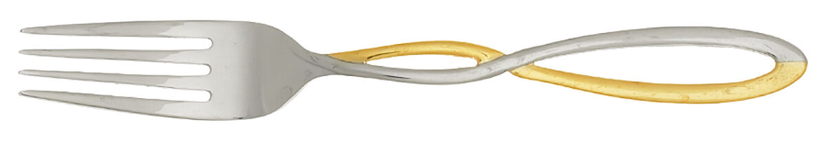 Gold Infinity (Stainless) Fork by Cambridge Silver-1