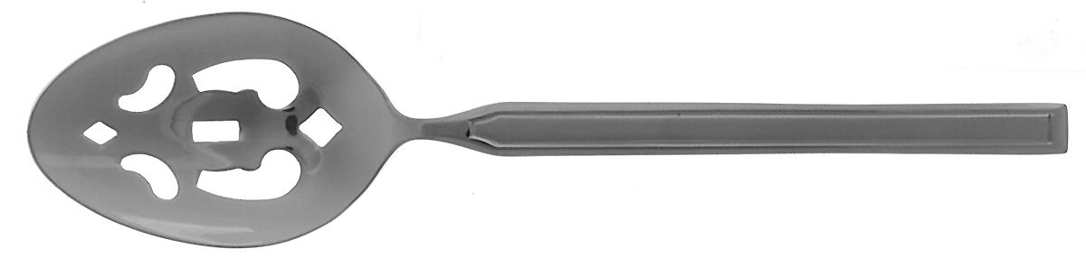 Royal Suttan Sand (Stainless) Pierced Tablespoon (Serving Spoon) by Cambridge Silver-1
