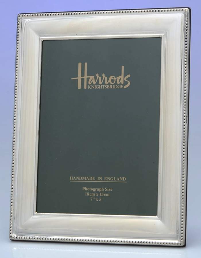 Sterling Hollowware 5" X 7" Picture Frame by R. Carrs (England)-1