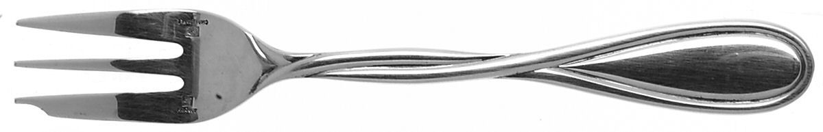 Galea (Silverplate, 2000) Pastry Fork by Christofle France-1