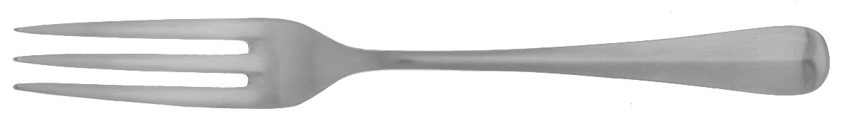 Queen Anne (Stainless, Satin) 3-Tine Salad Fork by Cooper Bros & Sons-1