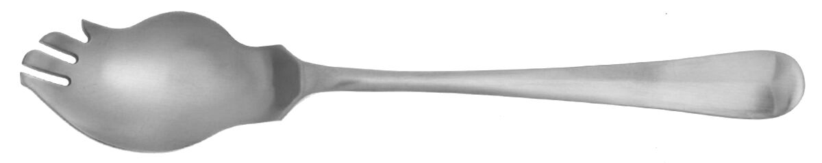 Queen Anne (Stainless, Satin) Pate Server Solid HC by Cooper Bros & Sons-1