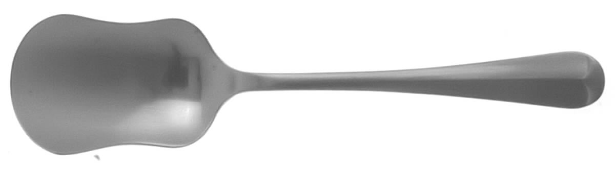 Queen Anne (Stainless, Satin) Sugar Spoon by Cooper Bros & Sons-1