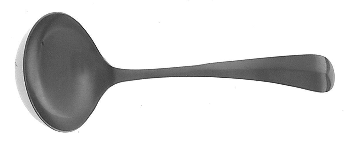 Queen Anne (Stainless, Satin) Solid Piece Cream Ladle by Cooper Bros & Sons-1