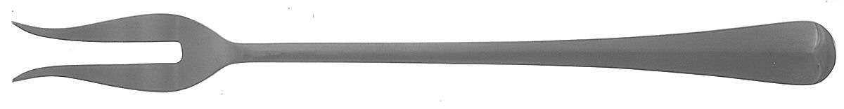 Queen Anne (Stainless, Satin) Long Handle Pickle/Olive Fork by Cooper Bros & Sons-1
