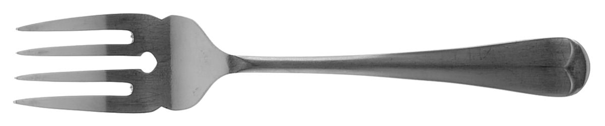 Queen Anne (Stainless, Satin) Individual Salad Fork by Cooper Bros & Sons-1