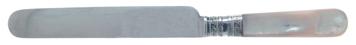 Pearl Handle Flatware 1 (Sterling) Pearl Handle Breakfast Knife by Connecticut Plate -1