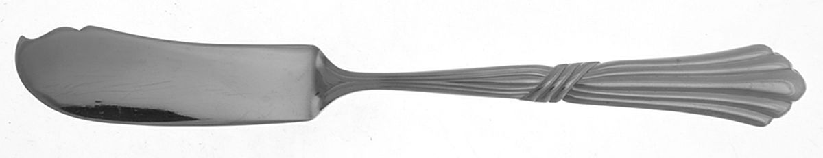 CLF35 (Stainless) Flat Handle Master Butter Knife by The Cellar(Flatware)-1