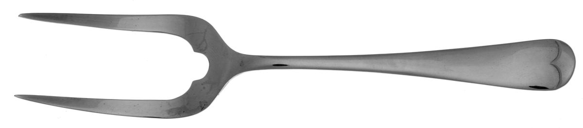 Queen Anne (Sterling) Cake Serving Fork by Cooper Bros & Sons-1