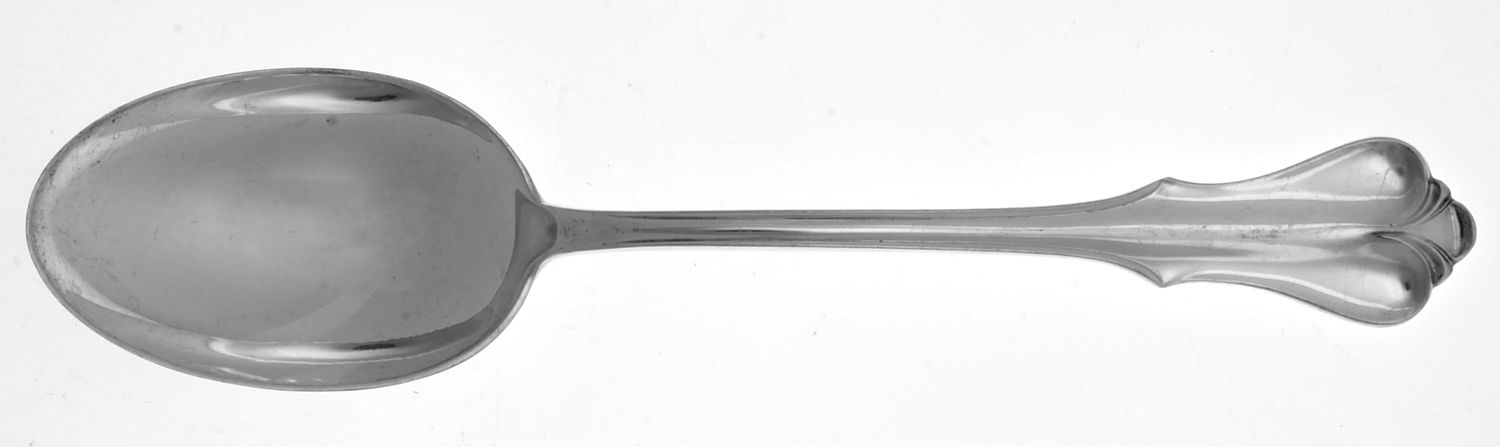 Colonial (Sterling) Dessert/Oval Soup Spoon by Camusso (Peru)-1