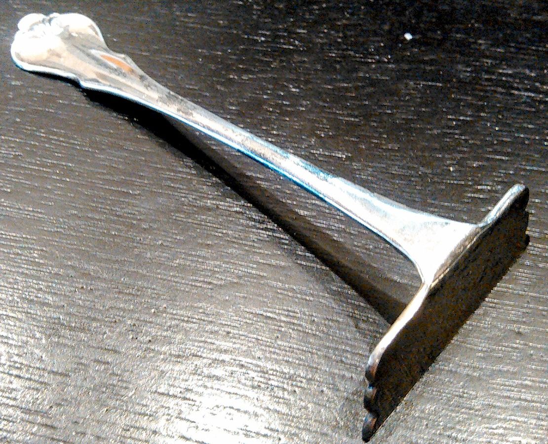 Colonial (Sterling) Food Pusher Solid by Camusso (Peru)-1