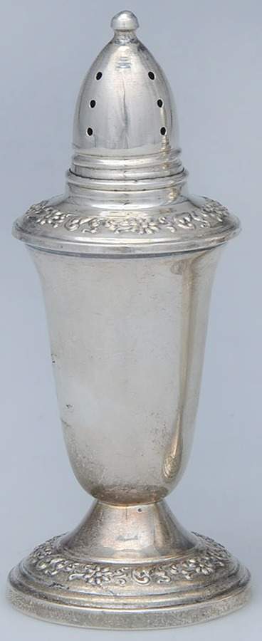 Sterling Hollowware Weighted Salt Shaker by Crown Silver Co-1