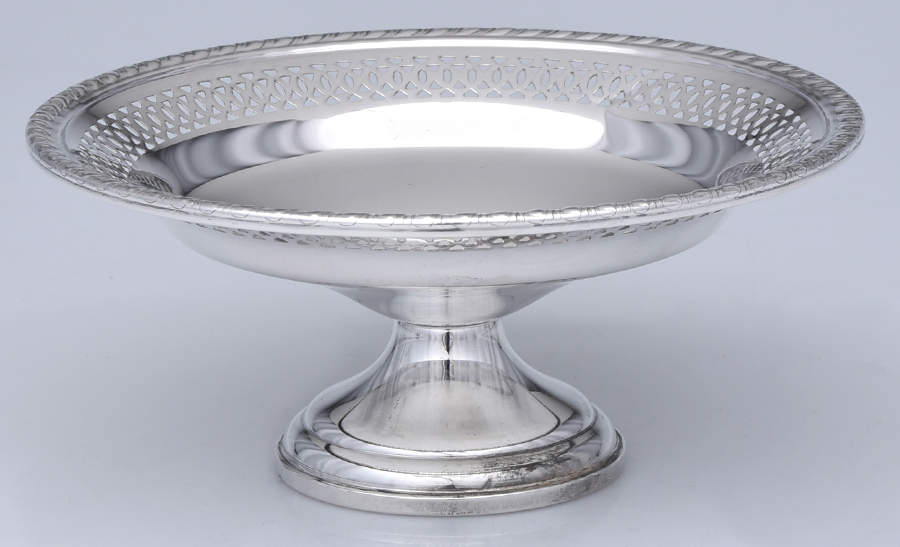 Sterling Hollowware 5" Weighted Bon Bon Bowl by Crown Silver Co-1