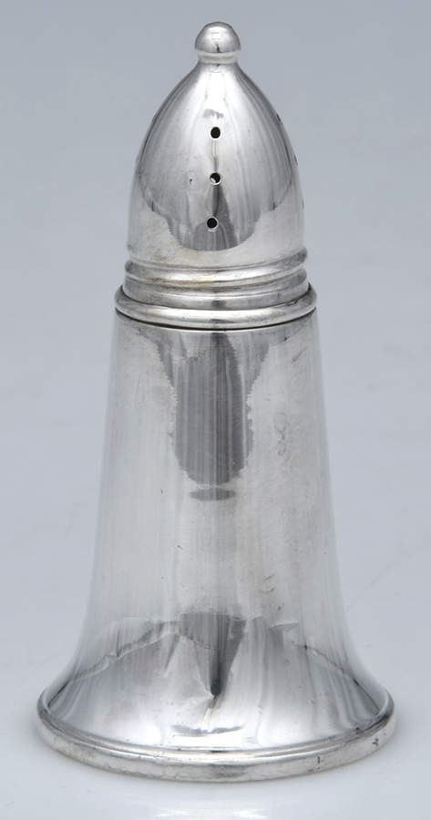 Sterling Hollowware Weighted Salt Shaker by Crown Silver Co-1