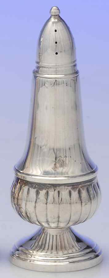 Sterling Hollowware Weighted Pepper Shaker by Crown Silver Co-1