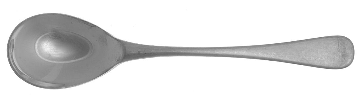 CDW2 (STAINLESS) Place/Oval Soup Spoon by Calderoni Flatware-1