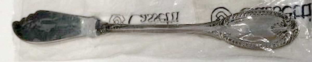 Imperial Crown (Sterling) Flat Handle Master Butter Knife by Cassetti-1