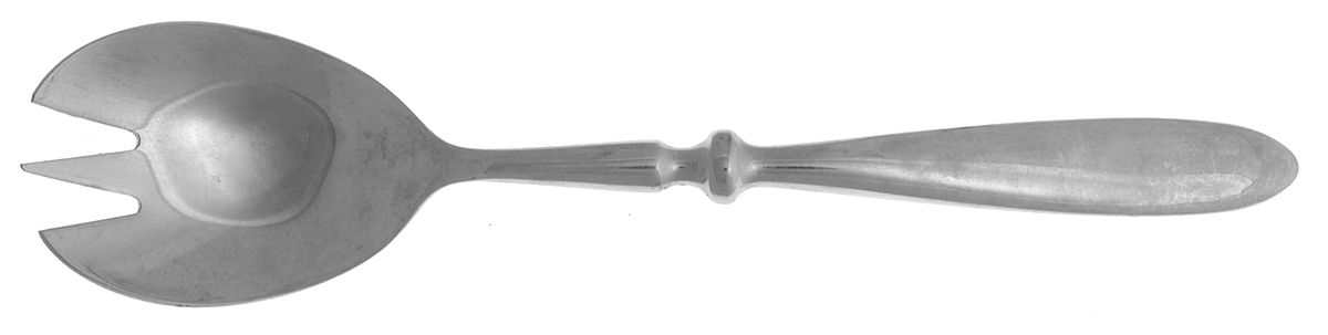Townhouse (Stainless, Glossy) Solid Salad Serving Fork by Cambridge Silver-1