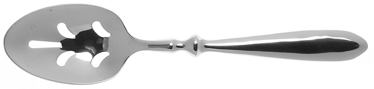 Townhouse (Stainless, Glossy) Pierced Tablespoon (Serving Spoon) by Cambridge Silver-1