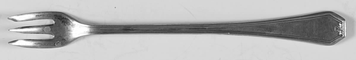 CNS1(SILVERPLATE) Cocktail/Seafood Fork by Continental Silverplate-1