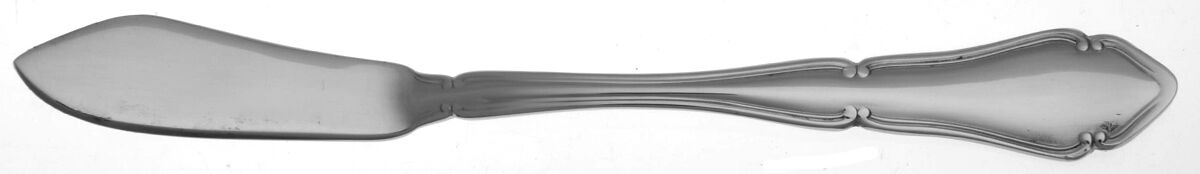 Sonata (Stainless) Flat Handle Master Butter Knife by Cambridge Silver-1