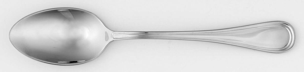 Oxford (Stainless) Place/Oval Soup Spoon by Calderoni Flatware-1