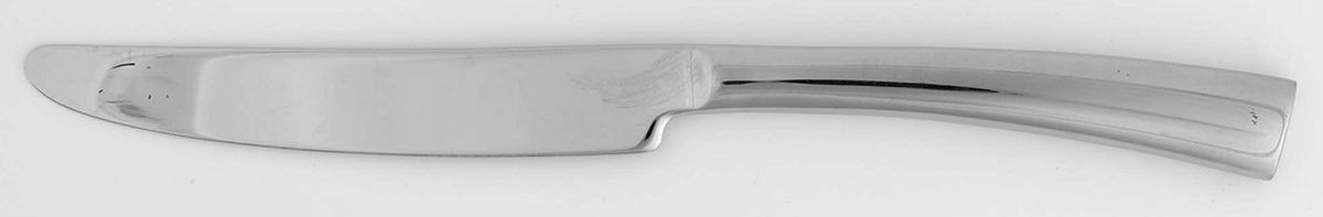 Silhouette Bright (Stainless) Dessert Knife with Stainless Blade by Jean Couzon-1