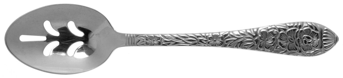Festival (Stainless) Pierced Tablespoon (Serving Spoon) by Cambridge Silver-1