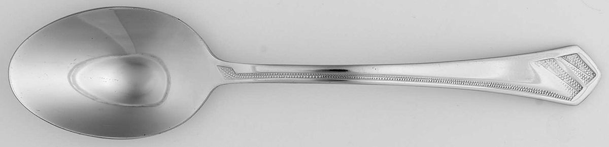 Sand Art (Stainless) Place/Oval Soup Spoon by Corelle Flatware-1