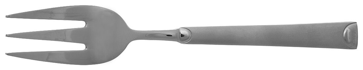 Premier Sand (Stainless, Satin) Medium Solid Cold Meat Serving Fork by Cambridge Silver-1