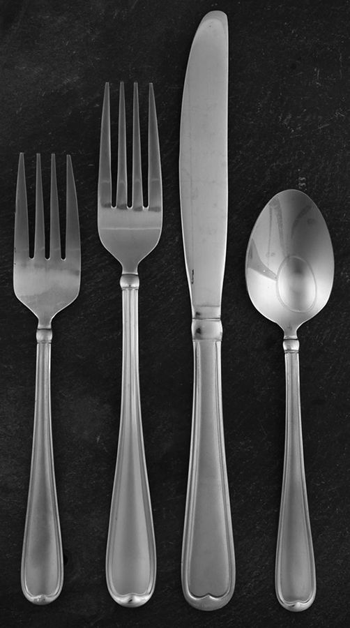 Allure Sand (Stainless, Satin) 4 Piece Place Setting by Cambridge Silver-1